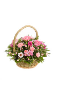 In The Pink Flower Basket